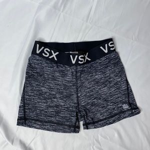 Victoria’s Secret Black Marled Biker Shorts